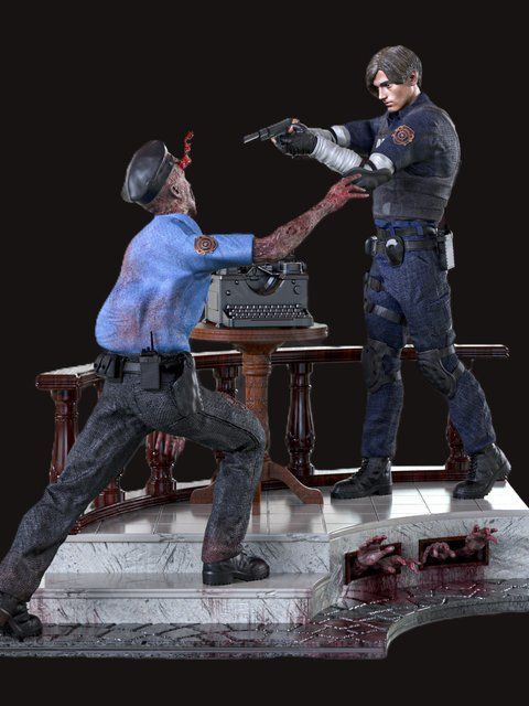 Колекційна фігурка Leon Kennedy (Resident Evil 2) Leon Kennedy Collectible Figure (Resident Evil 2) фото