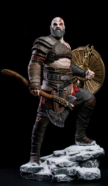 Коллекционная фигурка Кратос &mdash; God of War Kratos Collectible Figure &mdash; God of War 4 фото