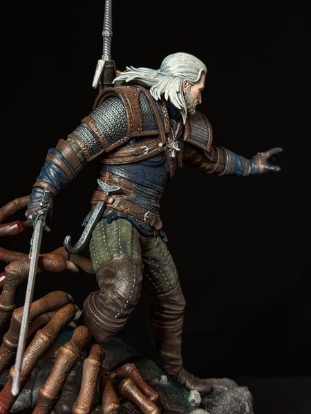 Коллекционная диорама Геральт из Ривии &mdash; Ведьмак (The Witcher) Geralt nom nom фото