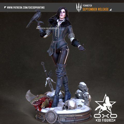 Йеннифэр из Венгерберга &mdash; Эксклюзивная фигурка чародейки (Ведьмак) Yennefer 06 фото