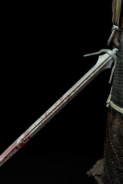 Geralt of Rivia Collectible Figure (Ursine Armor) &mdash; The WItcher &mdash; Hearts of Stone & Toxicity Edition, Painted, L (28cm)