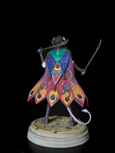 Mollymauk Tealeaf Statue &ndash; Resin Collectible | Actual Photos | Handmade Mollymauk Tealeaf Statue фото