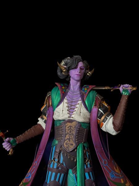 Mollymauk Tealeaf Statue &ndash; Resin Collectible | Actual Photos | Handmade Mollymauk Tealeaf Statue фото