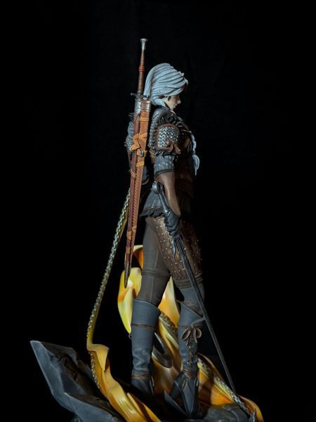 Цири &mdash; коллекционная диорама по игре Ведьмак 4 Ciri The Witcher 4 фото