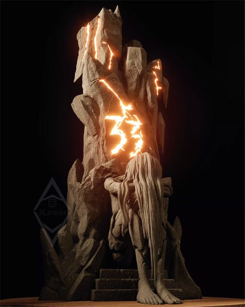Монолит &ndash; Clair Obscur: Expedition 33 Paintress - Monolith - Clair Obscur 3D фото