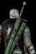 Geralt of Rivia Collectible Figure (Ursine Armor) &mdash; The WItcher &mdash; Hearts of Stone & Toxicity Edition, Painted, L (28cm)