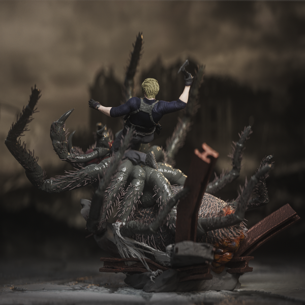 Коллекционная диорама Леон С. Кеннеди &mdash; Resident Evil Requiem Leon S. Kennedy Collectible Diorama &mdash; Resident Evil Requiem 2 фото