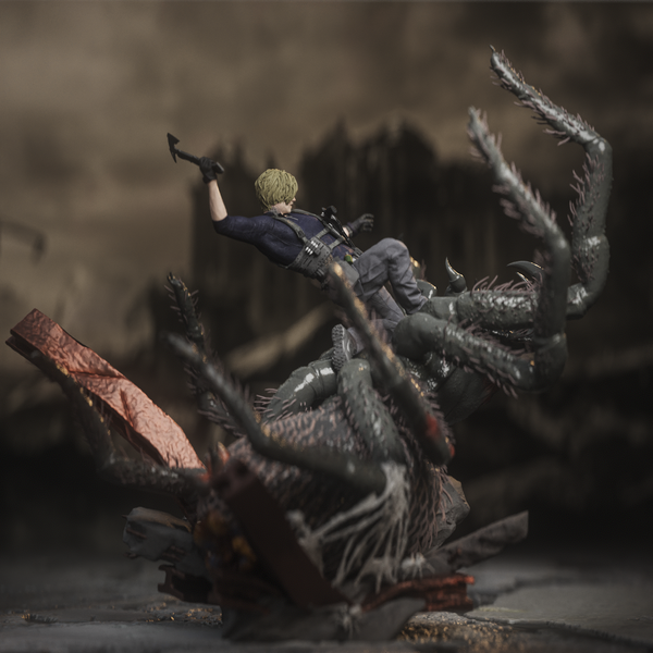 Коллекционная диорама Леон С. Кеннеди &mdash; Resident Evil Requiem Leon S. Kennedy Collectible Diorama &mdash; Resident Evil Requiem 2 фото
