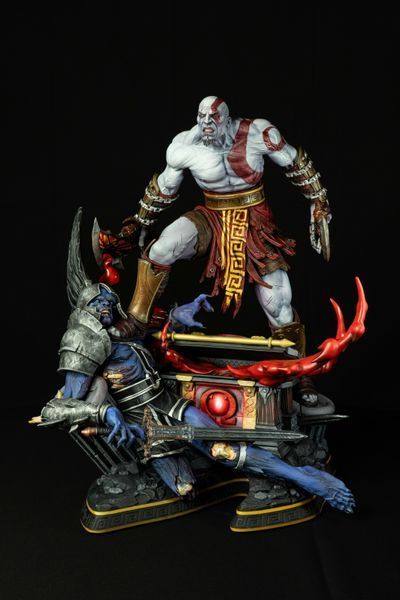 Kratos Collectible Figure (God of War) &mdash; Kratos Figure, Painted, S (25cm)