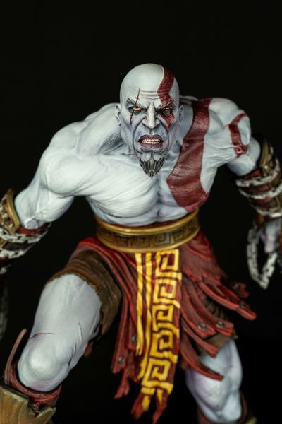 Kratos Collectible Figure (God of War) &mdash; Kratos Figure, Painted, S (25cm)