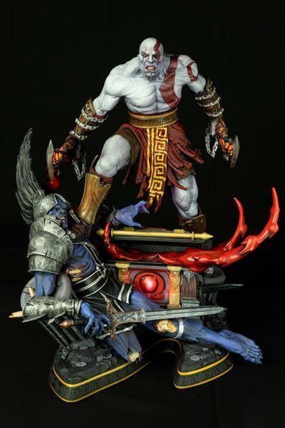 Kratos Collectible Figure (God of War) &mdash; Kratos Figure, Painted, S (25cm)
