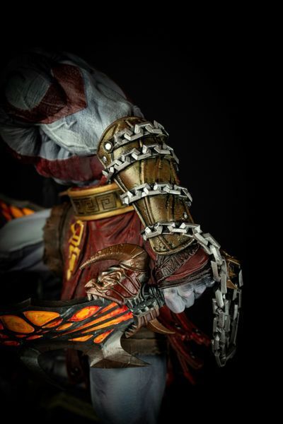 Kratos Collectible Figure (God of War) &mdash; Kratos Figure, Painted, S (25cm)