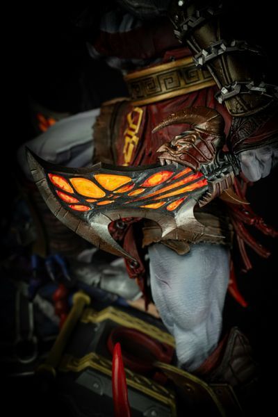 Kratos Collectible Figure (God of War) &mdash; Kratos Figure, Painted, S (25cm)