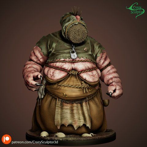 Кухарка (Brewess) &mdash; Монументальная фигурка ведьмы с болот Велена Brewess Crones фото