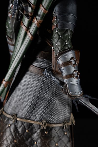 Geralt of Rivia Collectible Statue &mdash; The Witcher, Painted, L (28cm)