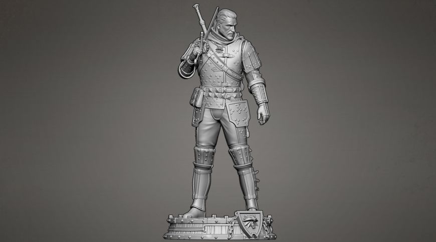 Коллекционная диорама Геральт из Ривии &mdash; Ведьмак (The Witcher) Geralt 05 фото