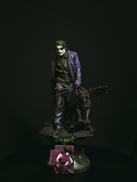 Джокер &mdash; фигурка в стиле Хита Леджера | Коллекционная ручная работа Joker &ndash; Heath Ledger Edition фото