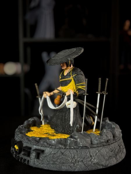 Эксклюзивная коллекционная фигура из Ghost of Yotei. Ghost of yotei rock3d фото