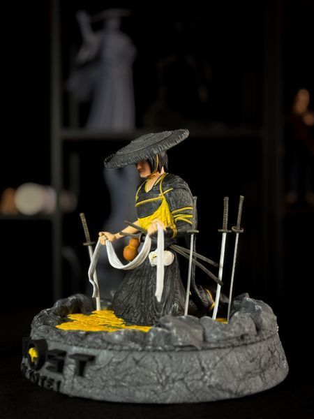 Эксклюзивная коллекционная фигура из Ghost of Yotei. Ghost of yotei rock3d фото
