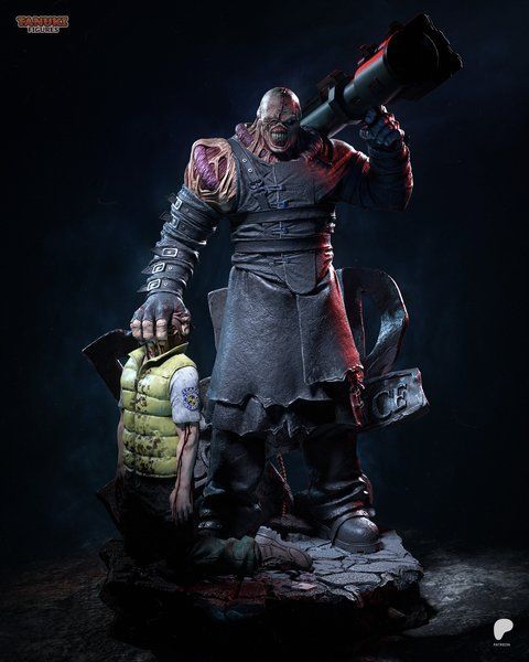 Коллекционная диорама Немезис &mdash; Resident Evil Nemesis Collectible Diorama &mdash; Resident Evil фото