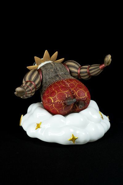 Esquie Diorama toy with cloud lighting &ndash; Clair Obscur: Expedition 33, Unpainted, Standart 13cm