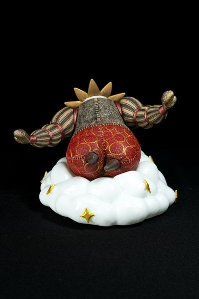 Esquie Diorama toy with cloud lighting &ndash; Clair Obscur: Expedition 33, Unpainted, Standart 13cm