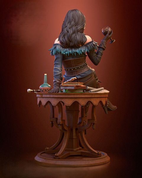 Йеннифэр из Венгерберга &mdash; Эксклюзивная фигурка чародейки (Ведьмак) Yennefer 01 фото
