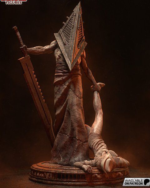 Коллекционная диорама Пирамидоголовый &mdash; Silent Hill Pyramid Head Collectible Diorama &mdash; Silent Hill tanuki фото