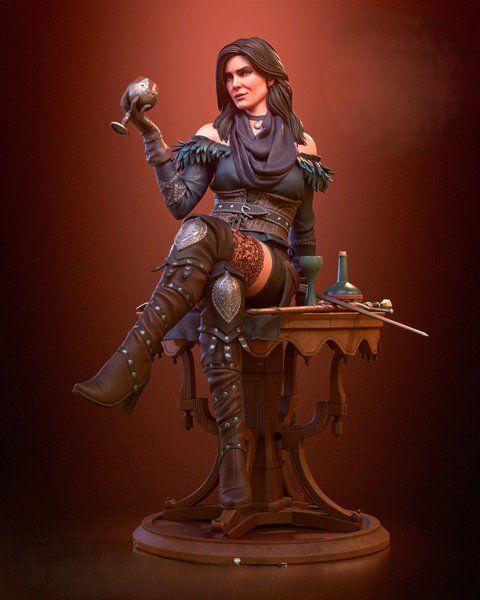 Йеннифэр из Венгерберга &mdash; Эксклюзивная фигурка чародейки (Ведьмак) Yennefer 01 фото