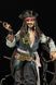 Captain Jack Sparrow Collectible Figure (Pirates of the Caribbean), Painted, L (36cm)