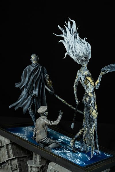 Clair Obscur Diorama &mdash; Exclusive "Three Souls" Composition from Expedition 33, Painted, L (32cm)