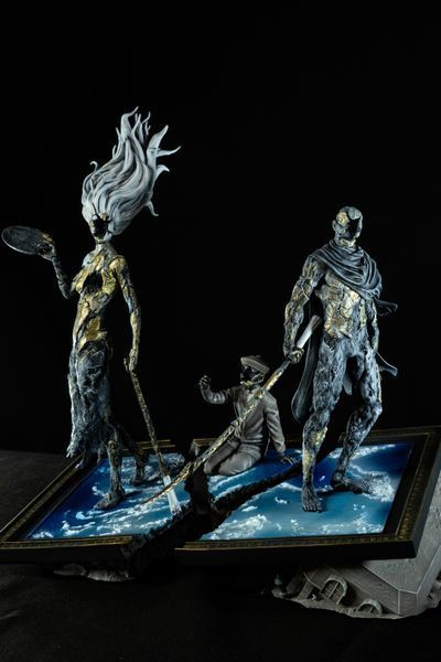 Clair Obscur Diorama &mdash; Exclusive "Three Souls" Composition from Expedition 33, Painted, L (32cm)