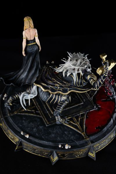Коллекционная диорама Маликет и Марика &mdash; Elden Ring Maliketh & Marika Diorama &mdash; Elden Ring Collectible Statue фото