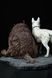 Baldur's Gate 3 Diorama: Scratch & Owlbear 3D Printed Figurine, Unpainted, Standart 14 * 20cm