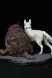 Baldur's Gate 3 Diorama: Scratch & Owlbear 3D Printed Figurine, Unpainted, Standart 14 * 20cm