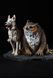 Baldur's Gate 3 Diorama: Scratch & Owlbear 3D Printed Figurine, Unpainted, Standart 14 * 20cm