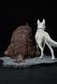 Baldur's Gate 3 Diorama: Scratch & Owlbear 3D Printed Figurine, Unpainted, Standart 14 * 20cm