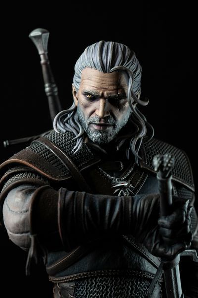 Коллекционная статуэтка Геральт из Ривии &mdash; Ведьмак (The Witcher) Geralt ca фото