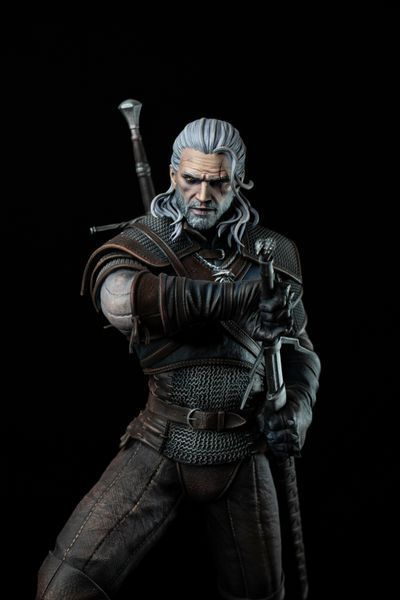 Коллекционная статуэтка Геральт из Ривии &mdash; Ведьмак (The Witcher) Geralt ca фото