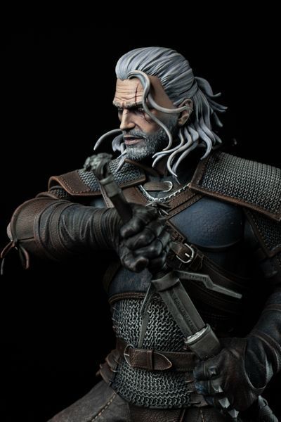 Коллекционная статуэтка Геральт из Ривии &mdash; Ведьмак (The Witcher) Geralt ca фото