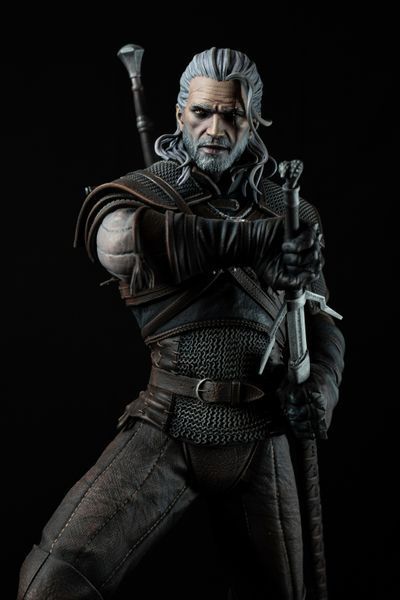 Коллекционная статуэтка Геральт из Ривии &mdash; Ведьмак (The Witcher) Geralt ca фото