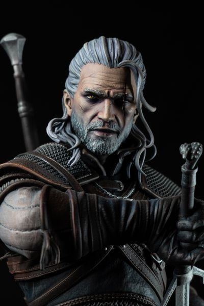 Коллекционная статуэтка Геральт из Ривии &mdash; Ведьмак (The Witcher) Geralt ca фото
