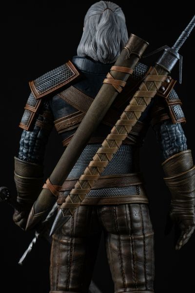 Фигурка Геральт из Ривии &mdash; The Witcher | Коллекционная статуэтка Geralt 02 сstm фото