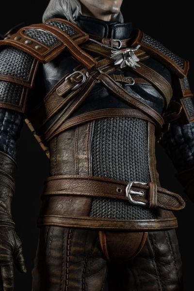 Фигурка Геральт из Ривии &mdash; The Witcher | Коллекционная статуэтка Geralt 02 сstm фото