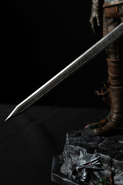 Фигурка Геральт из Ривии &mdash; The Witcher | Коллекционная статуэтка Geralt 02 сstm фото