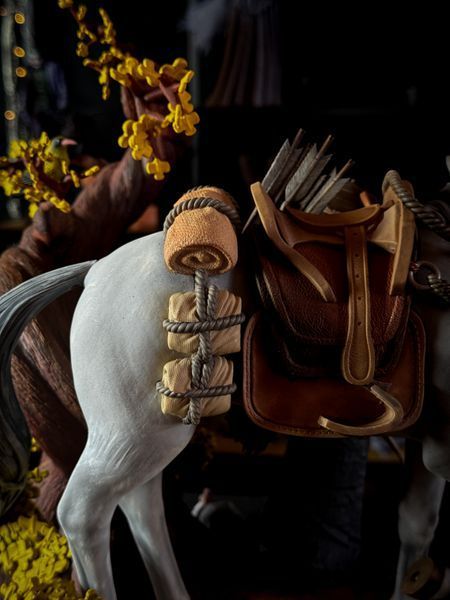 Atsu &mdash; collectible diorama from Ghost of Yotei, Painted, S (25cm)