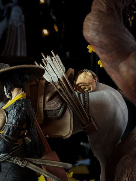 Atsu &mdash; collectible diorama from Ghost of Yotei, Painted, S (25cm)
