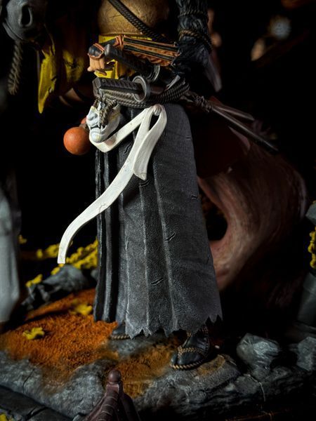 Atsu &mdash; collectible diorama from Ghost of Yotei, Painted, S (25cm)
