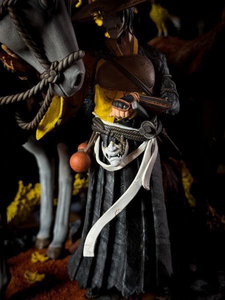 Atsu &mdash; collectible diorama from Ghost of Yotei, Painted, S (25cm)
