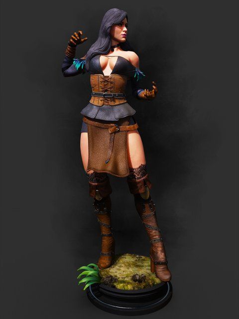Йеннифэр из Венгерберга &mdash; Эксклюзивная фигурка чародейки (Ведьмак) Yennefer 04 фото